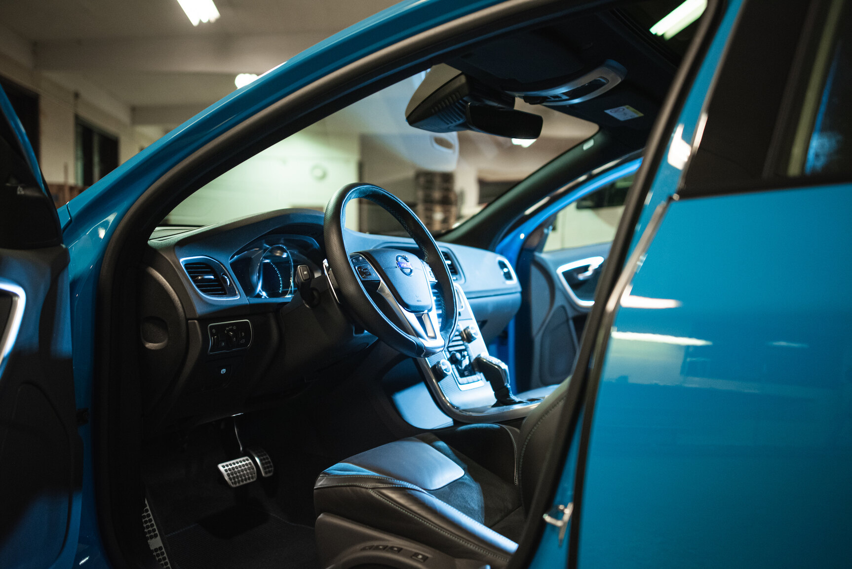 Interiörbild 2017 Volvo V60 Polestar T6 AWD
