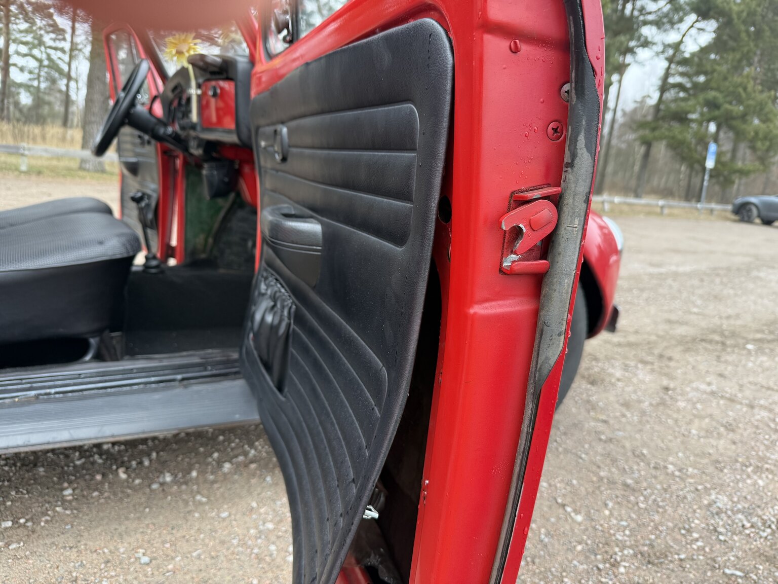 Interiörbild 1972 Volkswagen Beetle 1302 S