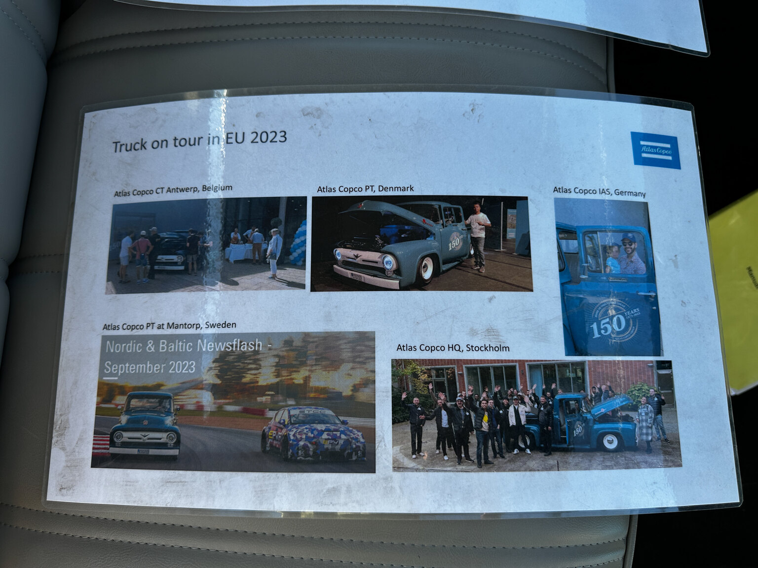 Dokumentation för 1956 FORD F100 Electric