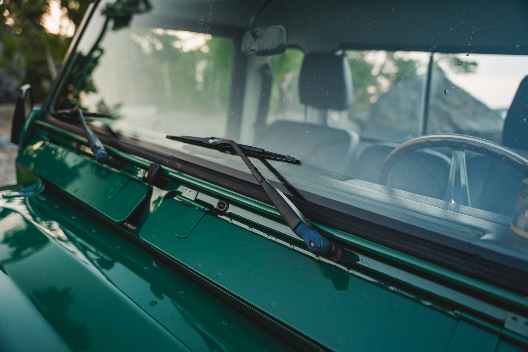 Exteriörbild på 2003 Land Rover Defender TD5 90 Pickup