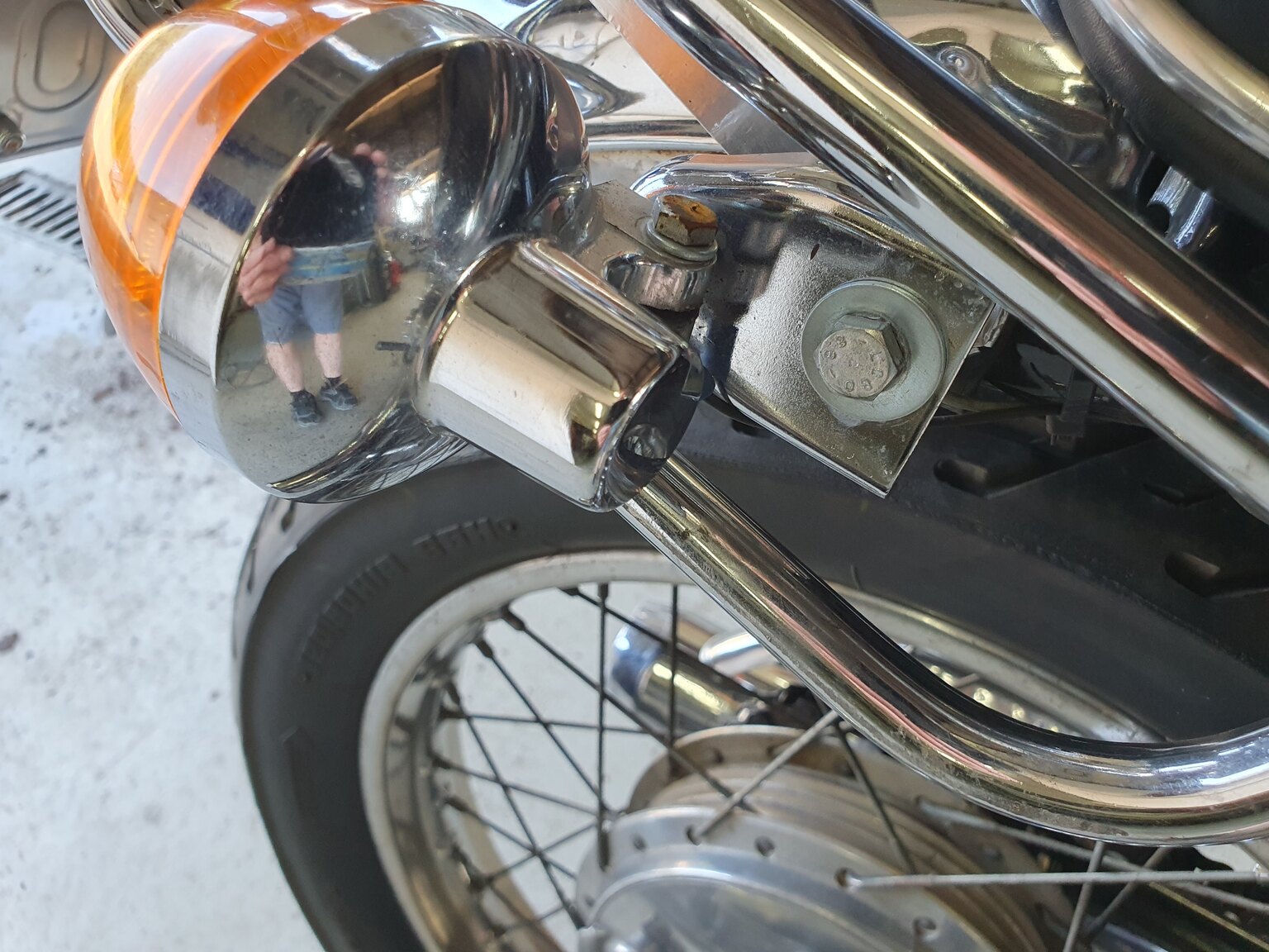 Exterior image of 1971 Honda CB 450 DOHC K3