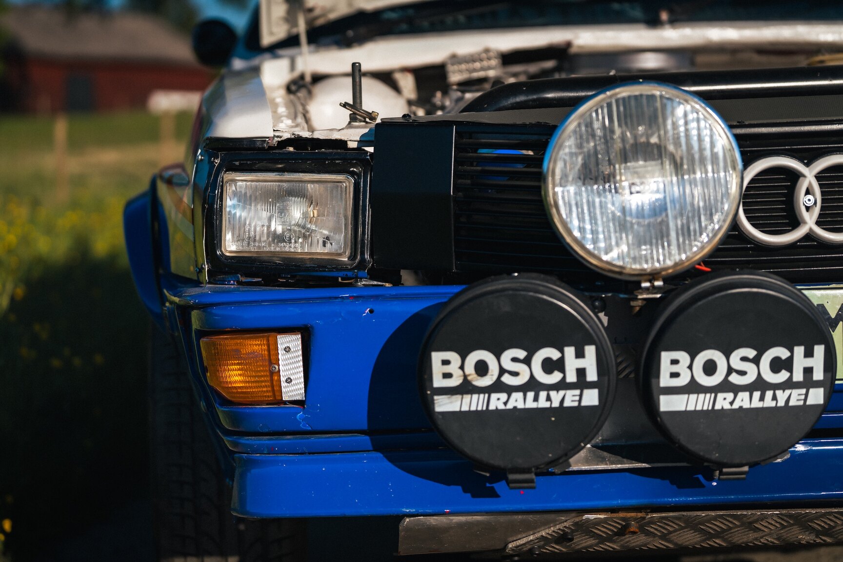 Exterior image of 1986 Audi Quattro Rally Replica