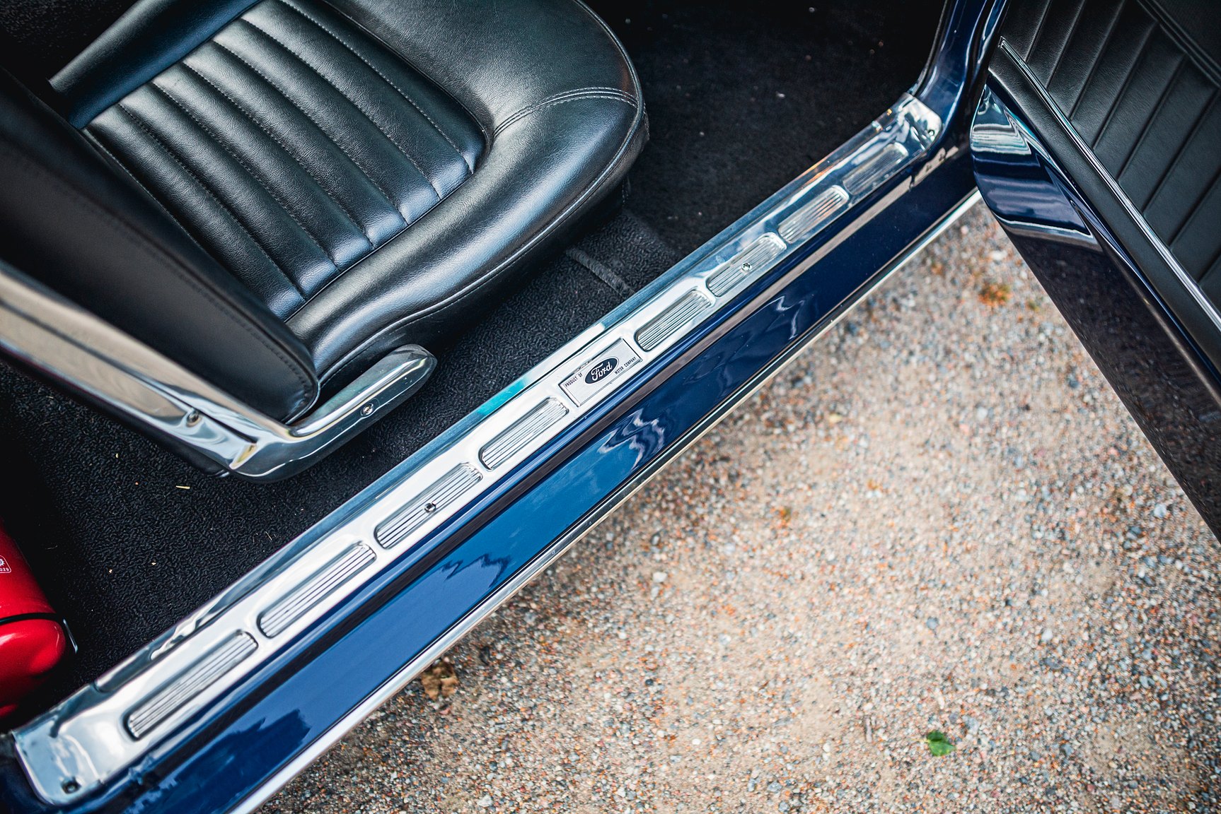 Innenraumfoto von 1965 Ford Mustang Fastback