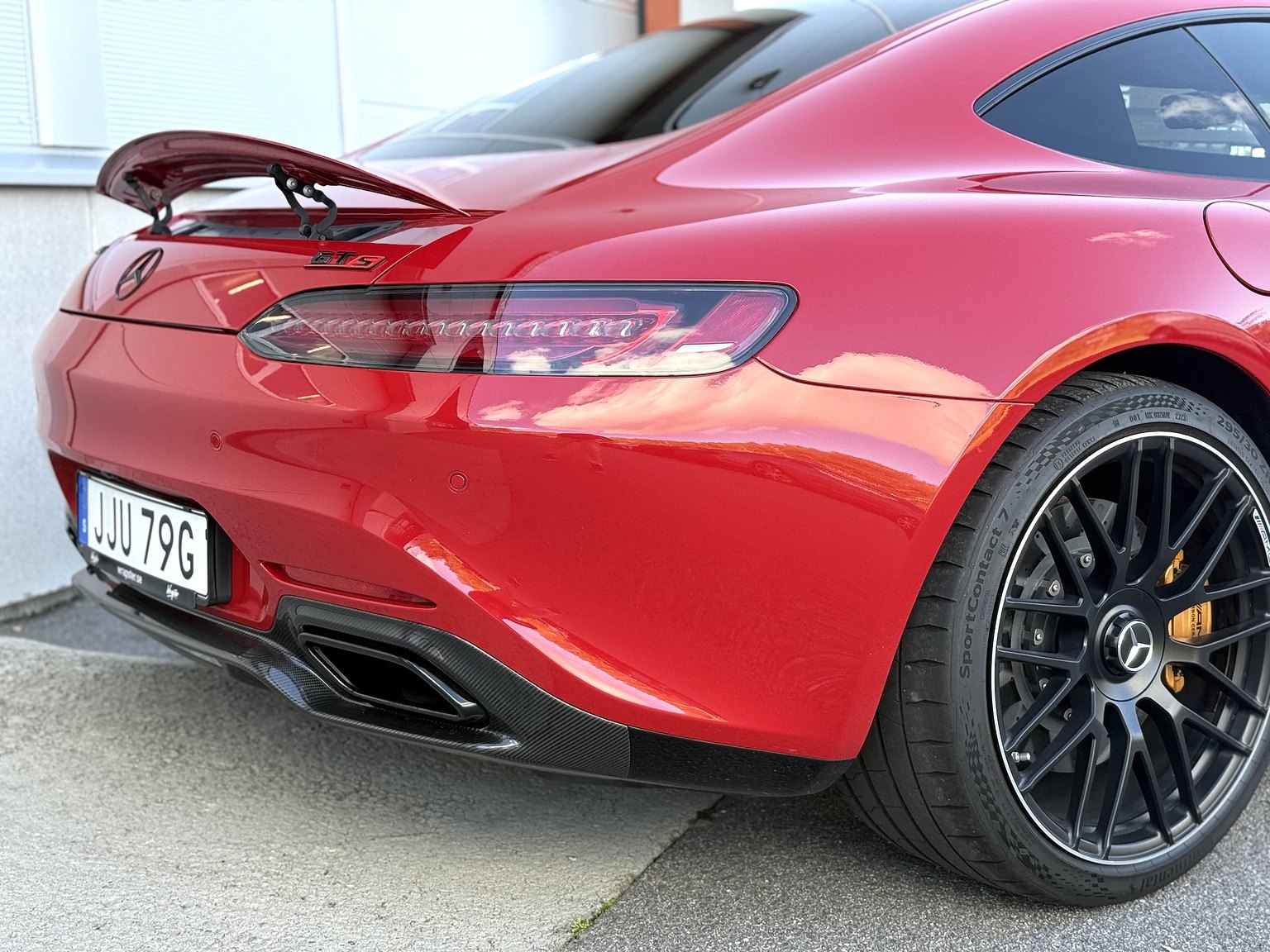 Exterior image of 2015 Mercedes-AMG GT S