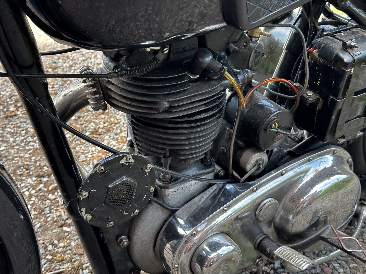 Image of 1943 BSA 500 mechanics