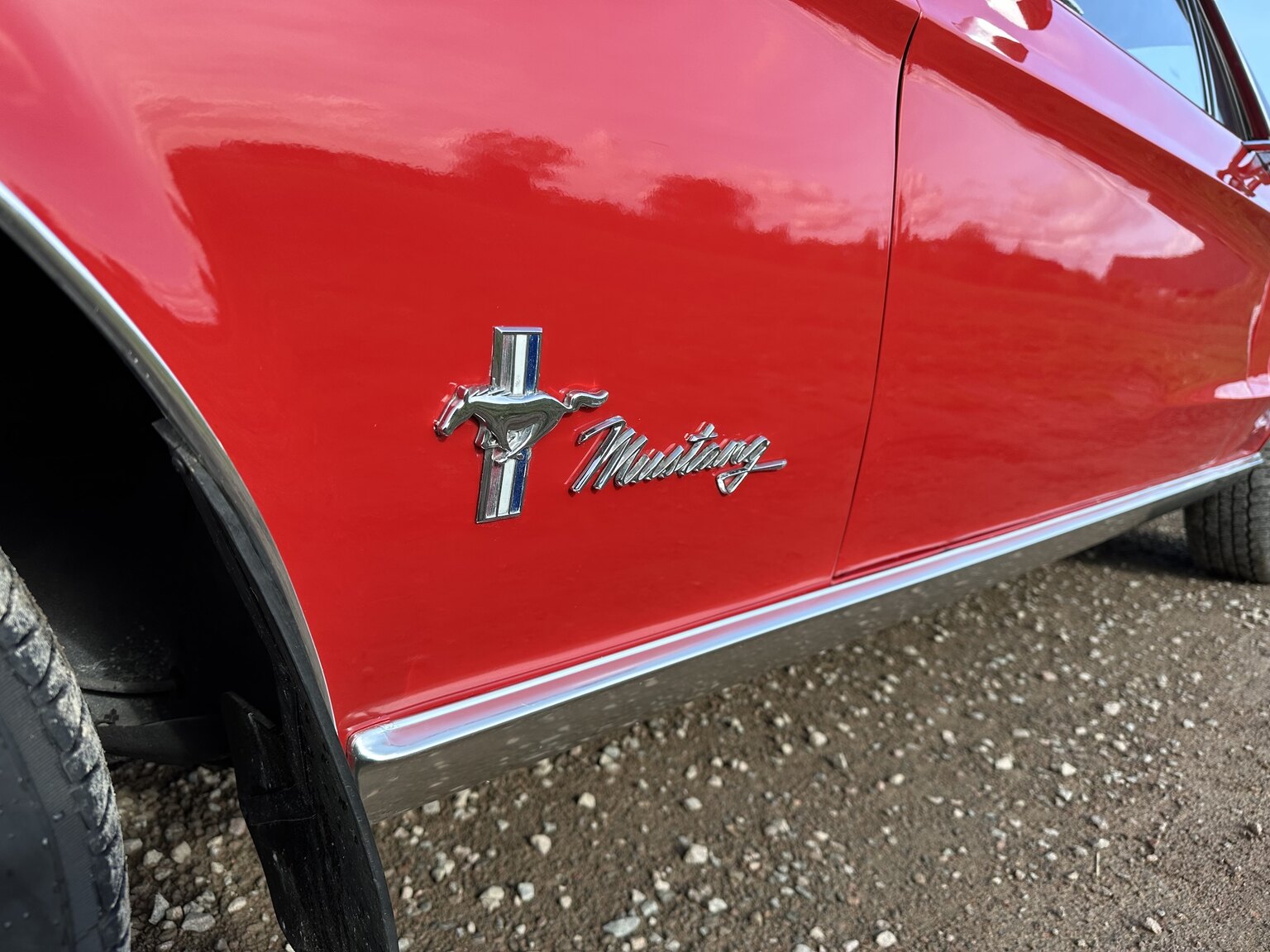Exteriörbild på 1968 Ford Mustang Hardtop 3.3