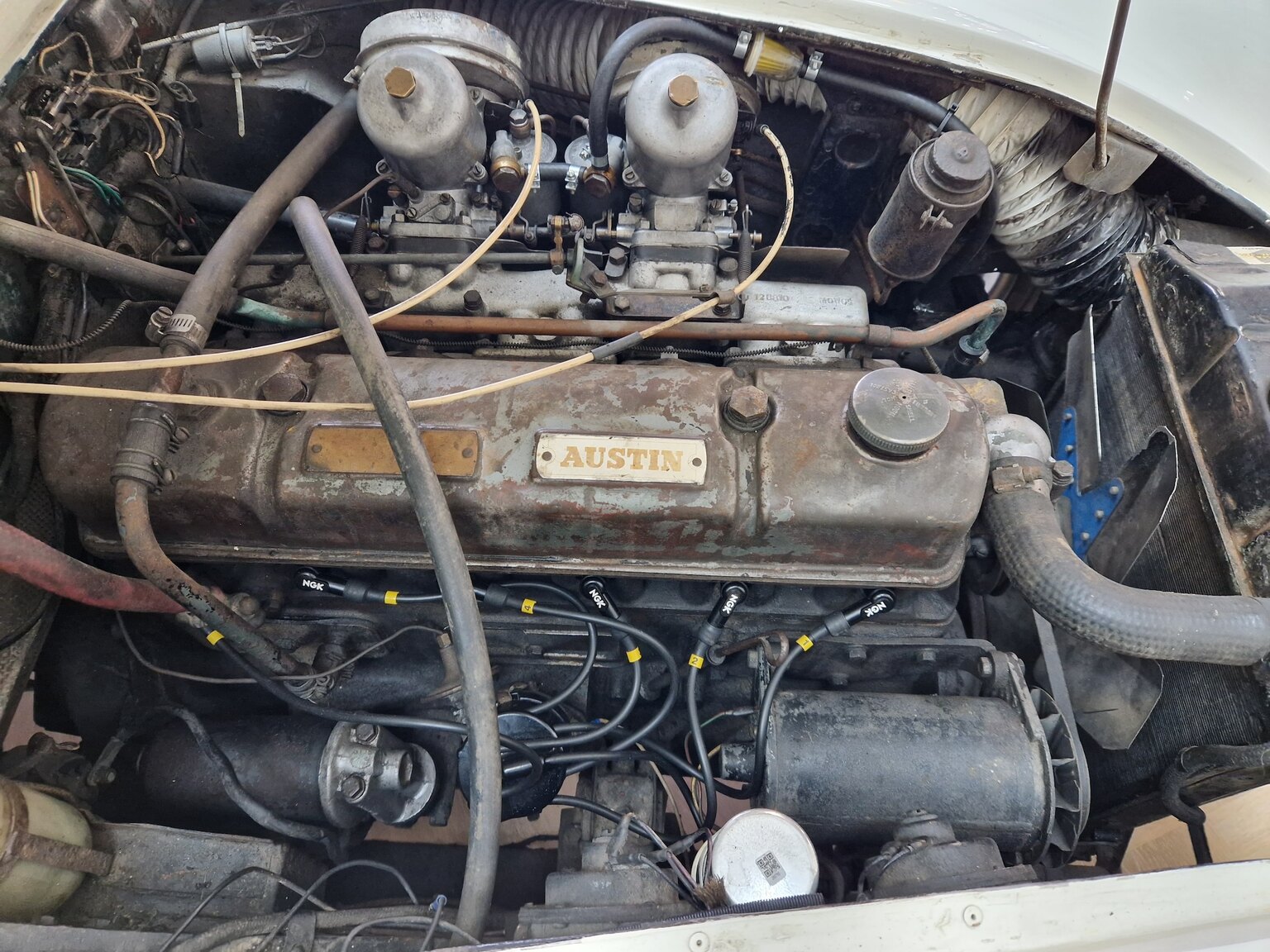 Austin Healey, Mekanik