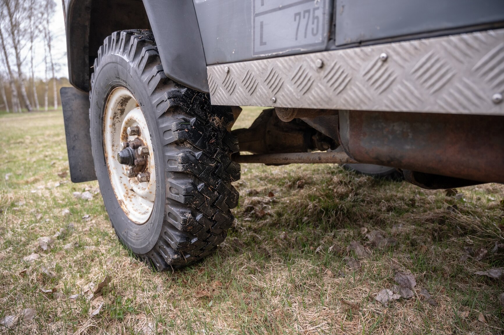 Exterior image of 1986 Land Rover 90 2.5D