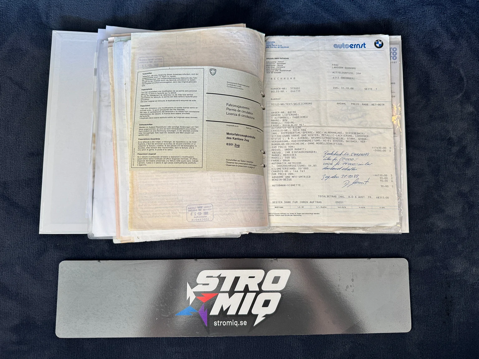 Dokumentation, 1989 BMW 750iL (7)