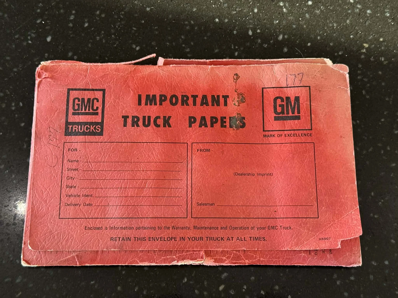 Dokumentation, 1970 GMC 1500 Custom Sierra Grande – NO RESERVE (11)