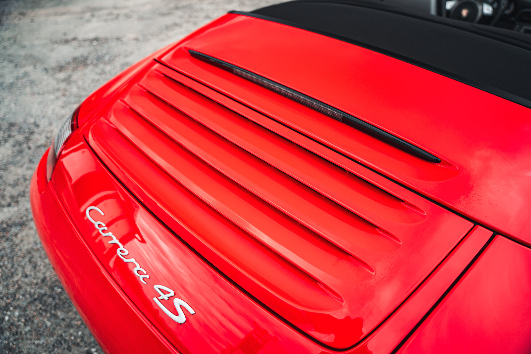 Exteriörbild på 2007 Porsche Carrera 4S Cabriolet