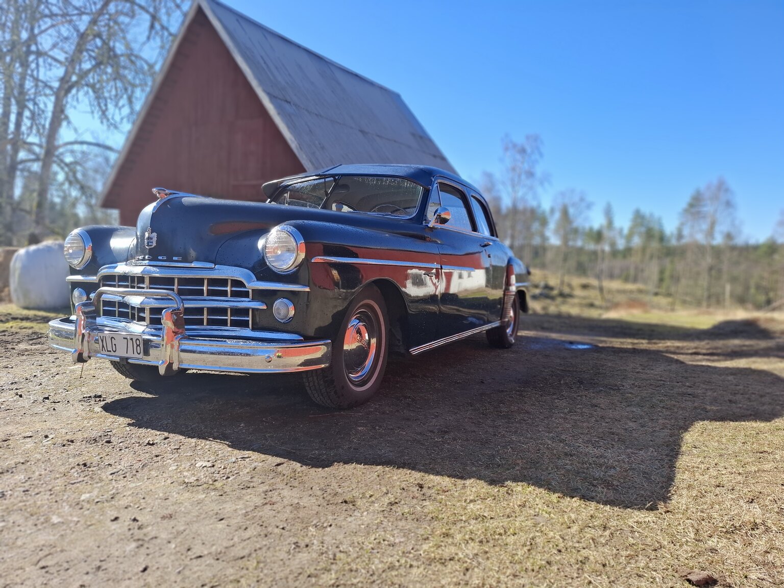 Exteriörbild på 1949 Dodge Coronet Club Coupé
