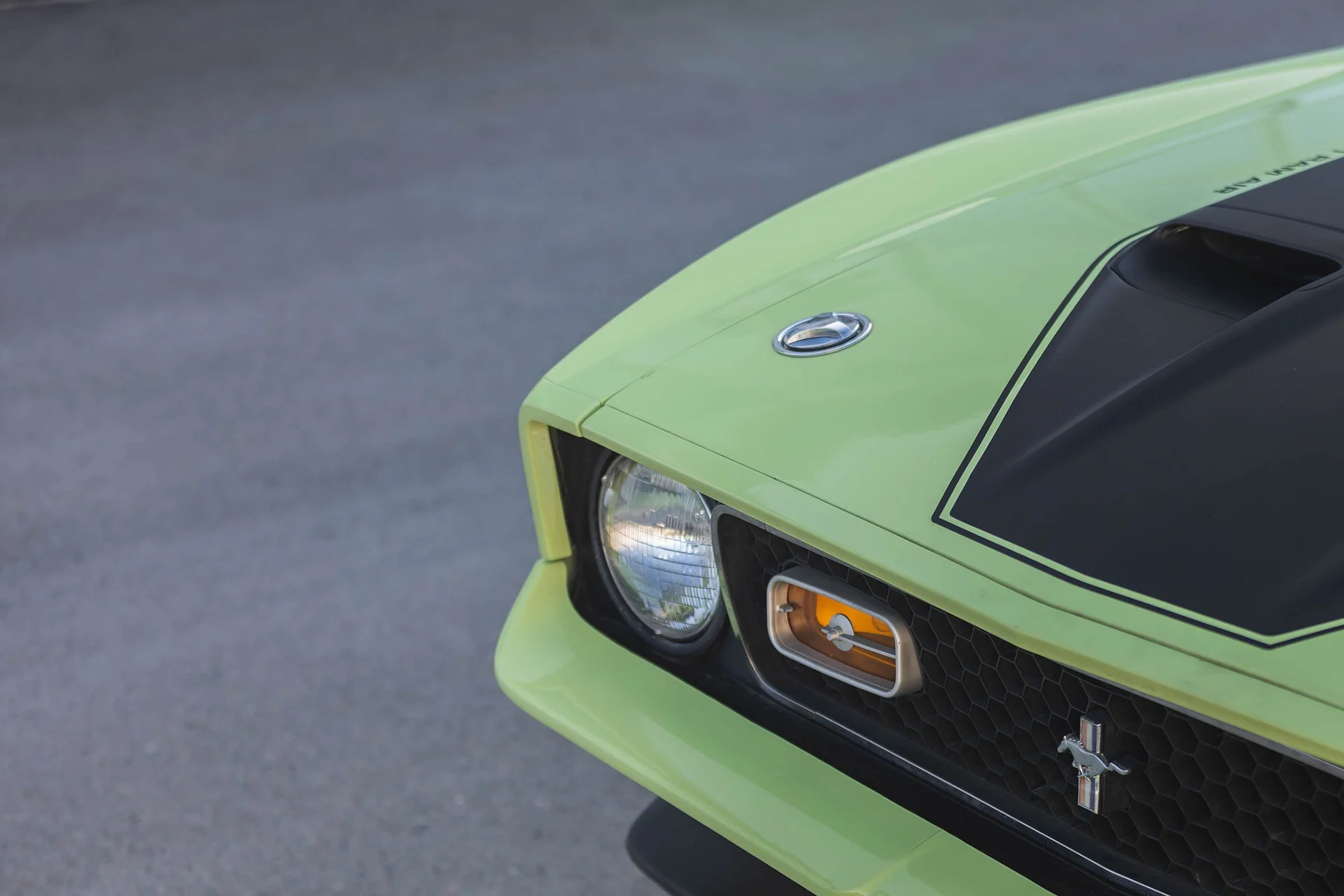 Aussenfoto 1971 Ford Mustang Mach 1 351cui (27)