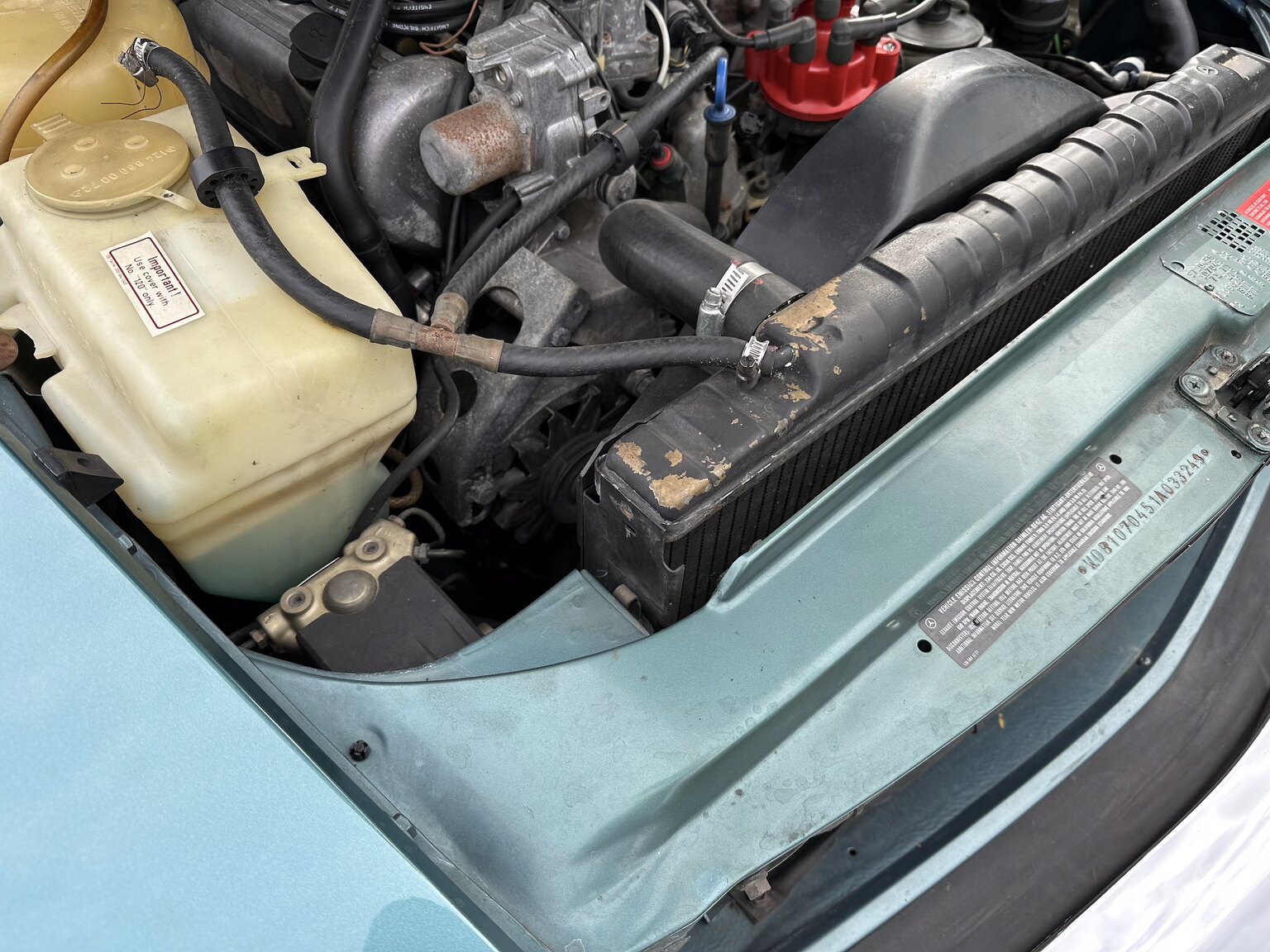 1985 Mercedes-Benz 380 SL, Mekanik