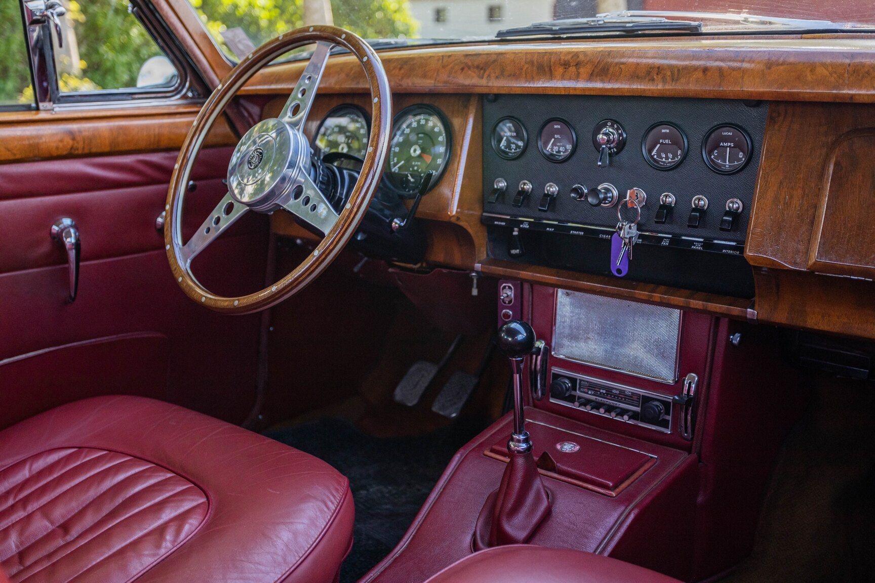 Interior image of 1968 Jaguar 340 XK Mark II