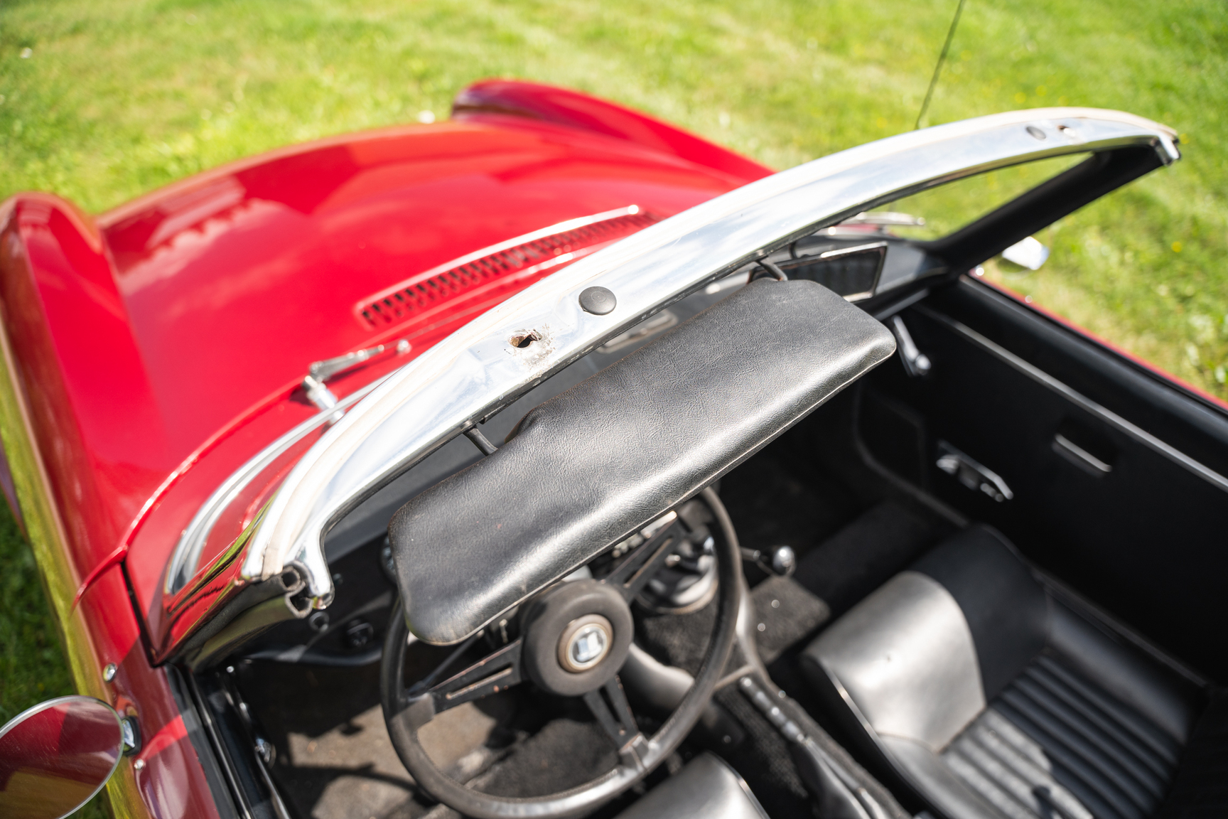 Interiörbild 1971 Triumph Spitfire MK4 (49)