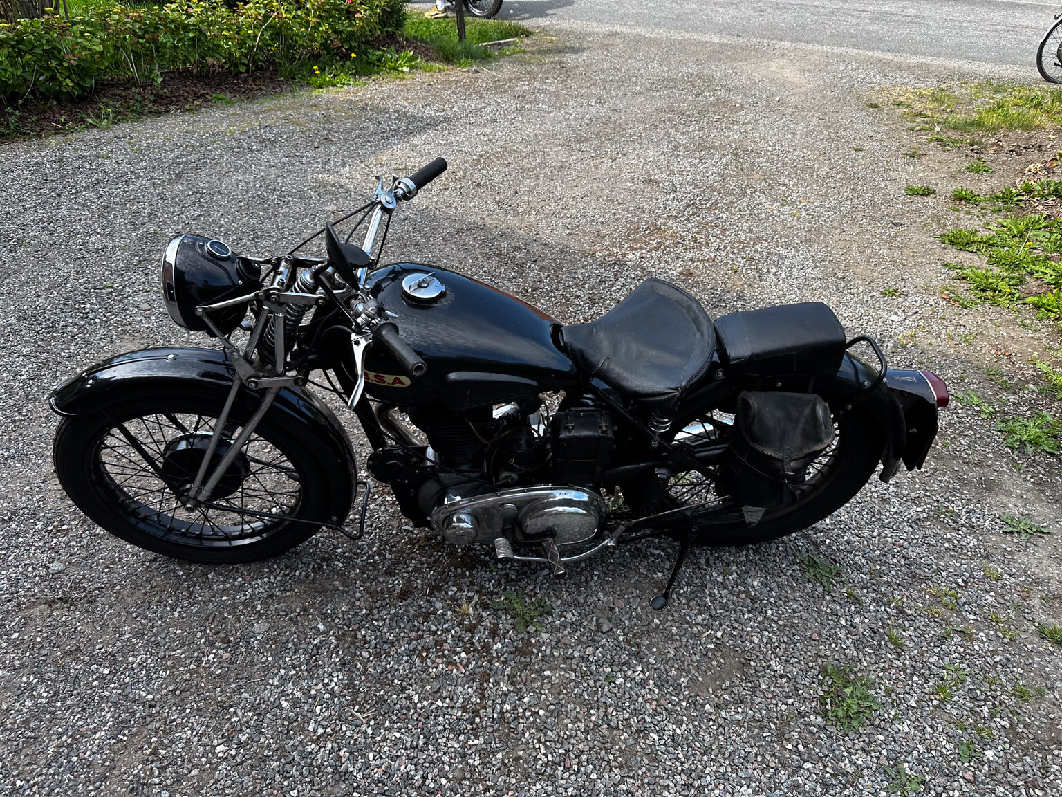 Exterior image of 1943 BSA 500