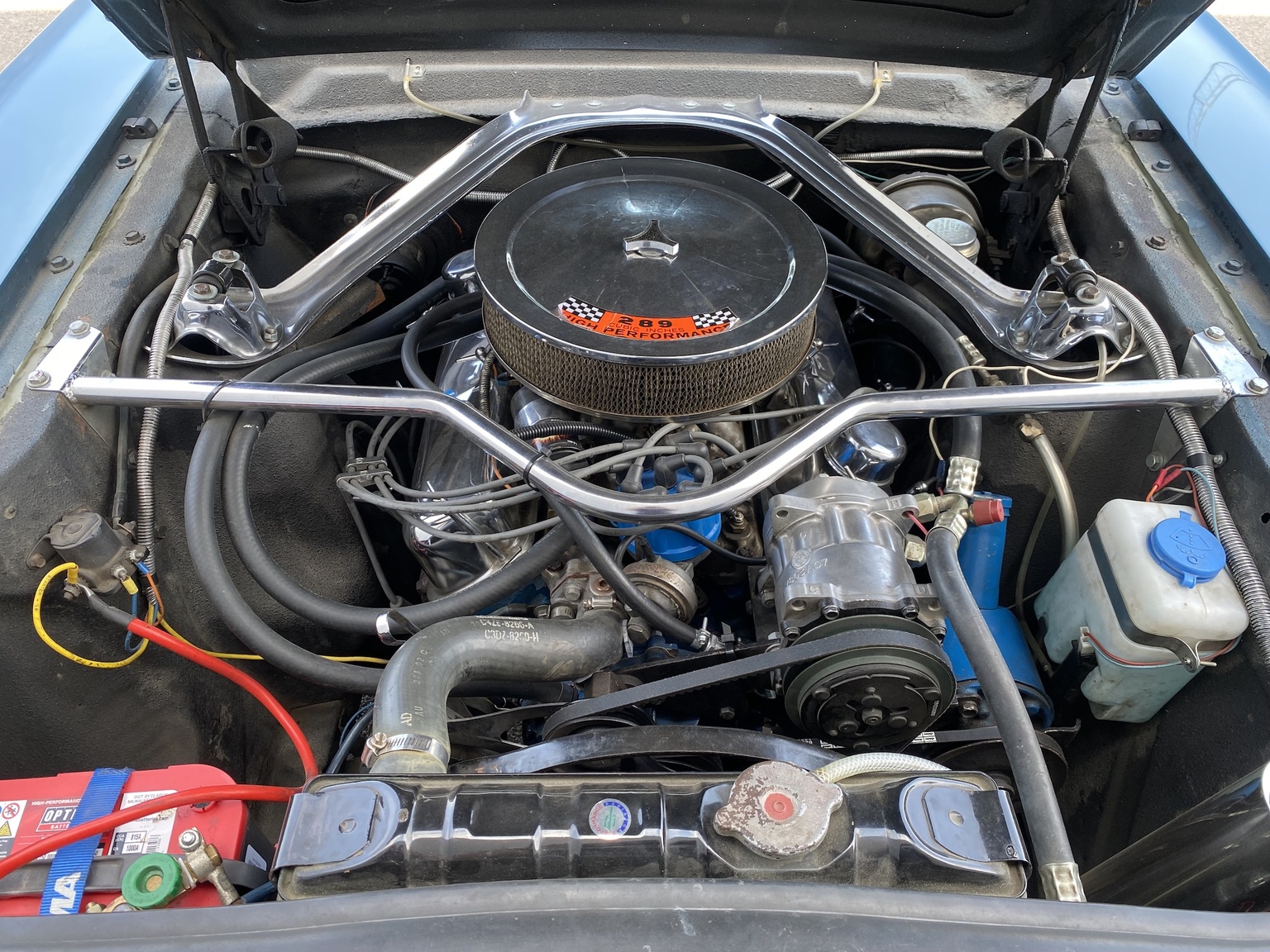 1966 Ford Mustang 289 Cabriolet, Mekanik