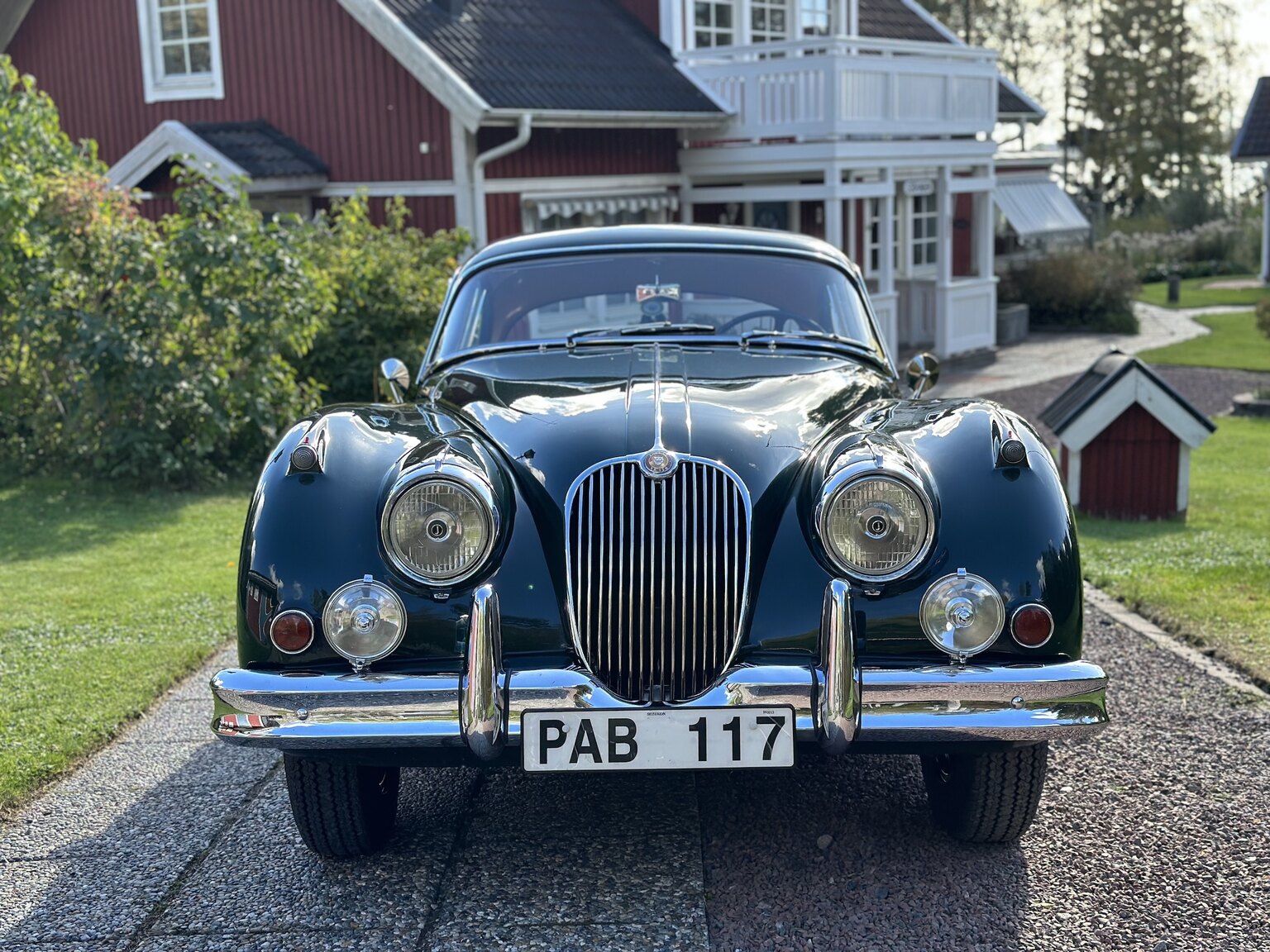 Aussenfoto 1958 Jaguar XK150