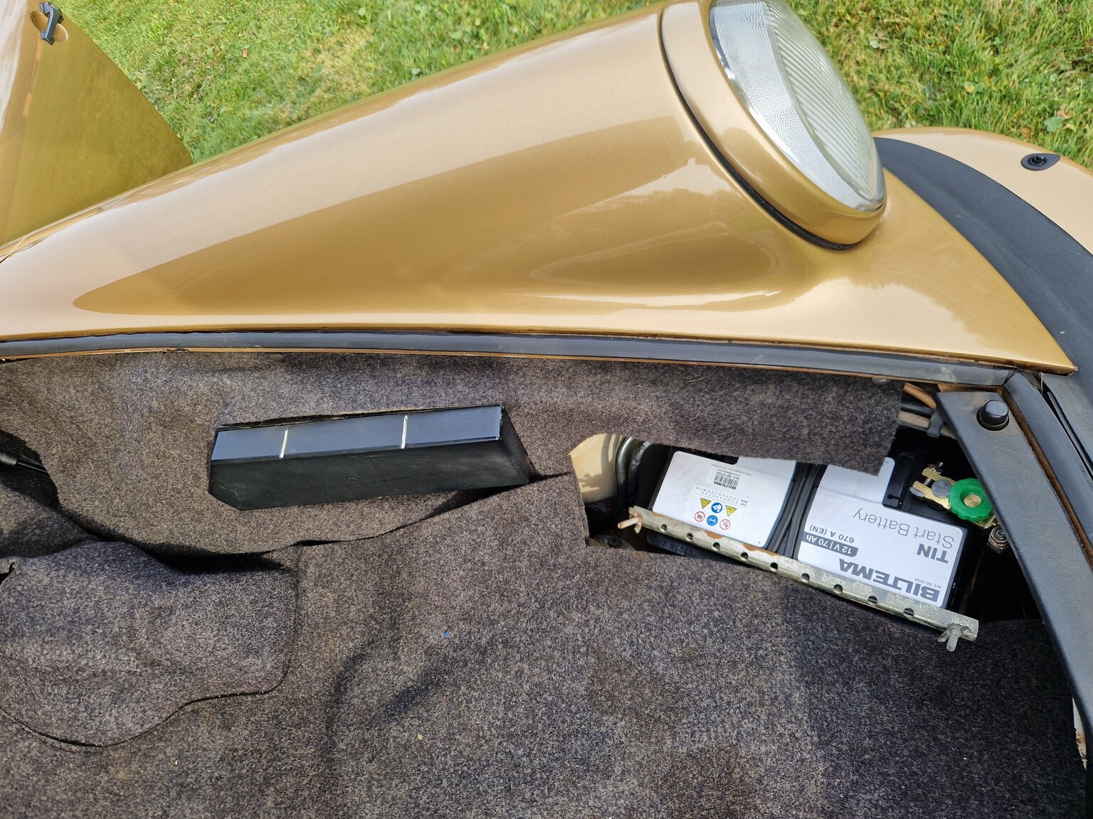 Interiörbild 1979 Porsche 911 SC Targa