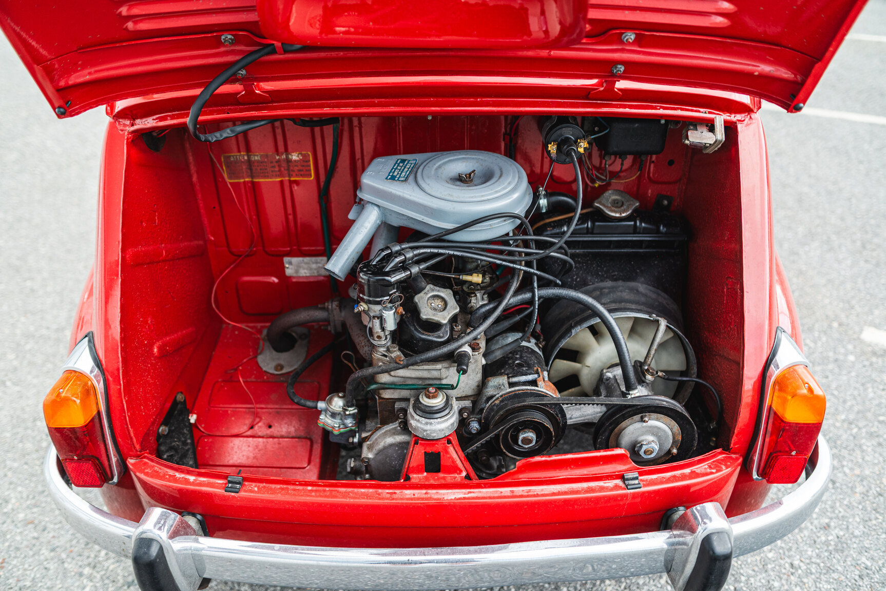 Image of 1967 Fiat 600 D mechanics