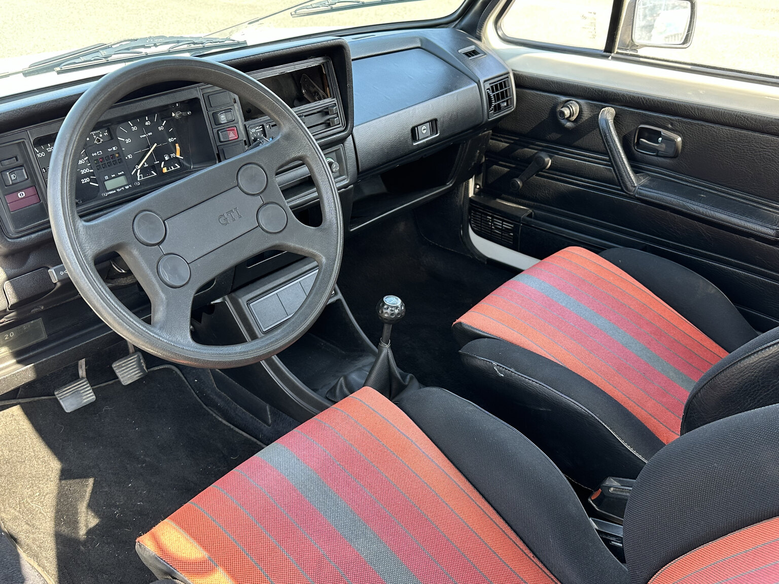 Interior image of 1983 Volkswagen Golf GTI