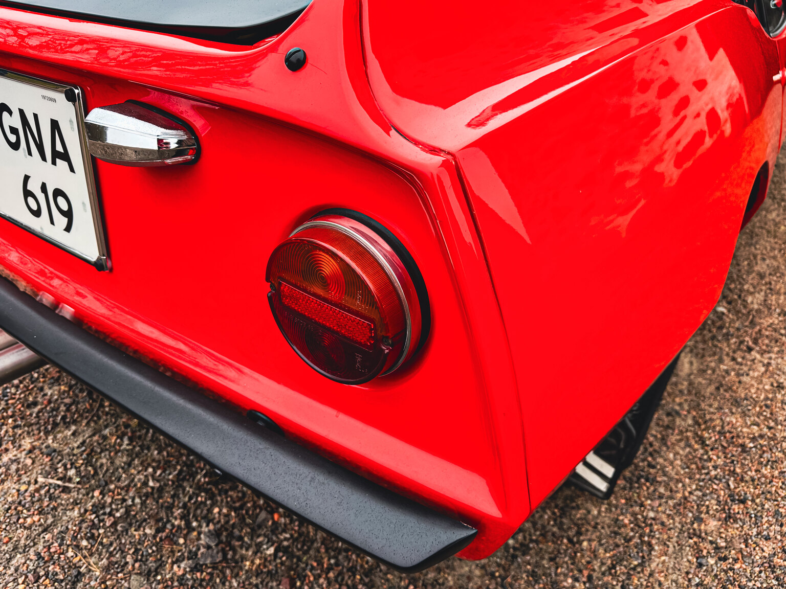 Exteriörbild på 1971 Fiat Lombardi Grand Prix 850