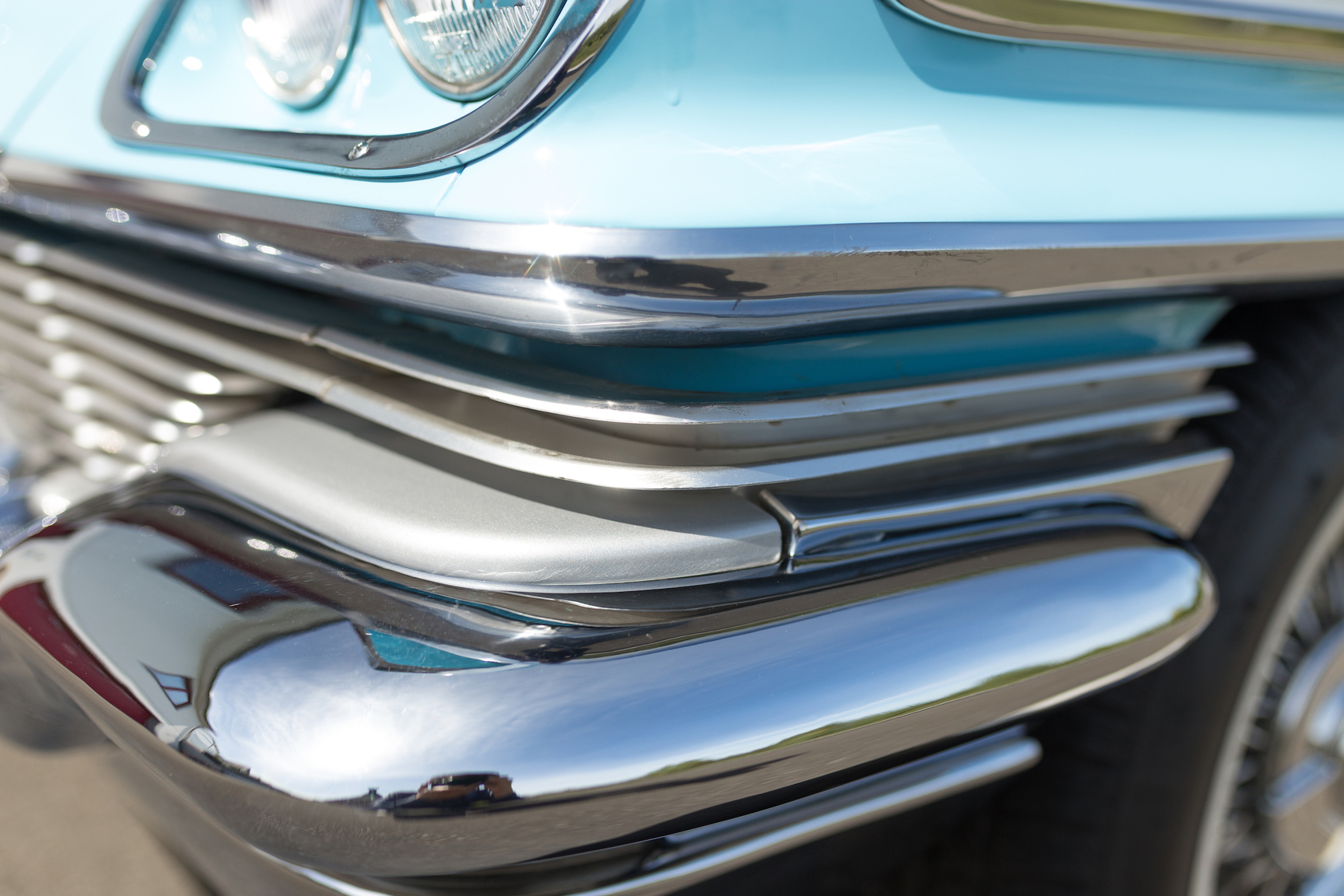 Exteriörbild på 1957 Chrysler New Yorker