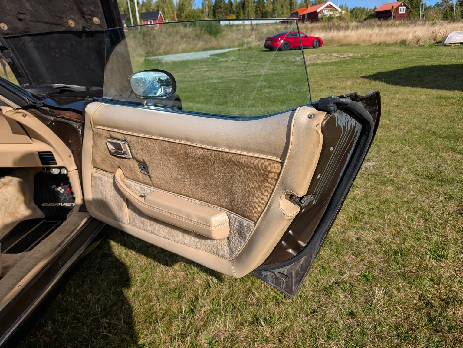 Interiörbild 1978 Chevrolet Corvette Targa Jubileumsmodell (28)