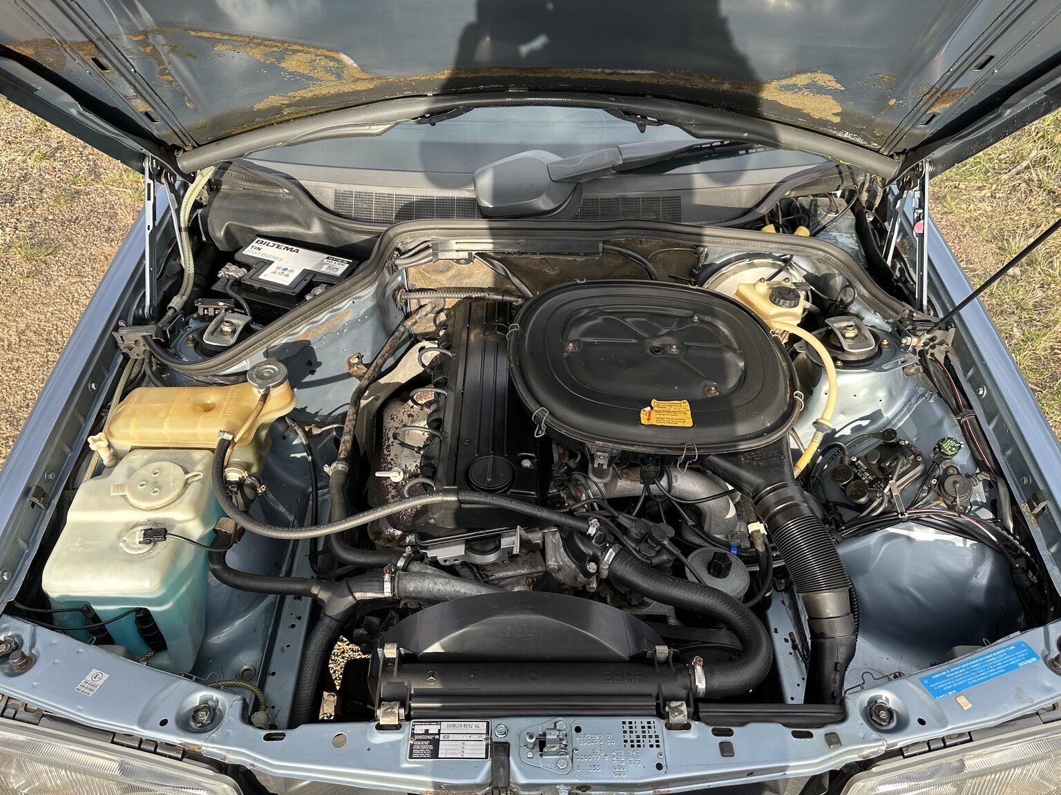 Image of 1988 Mercedes-Benz 190 E mechanics