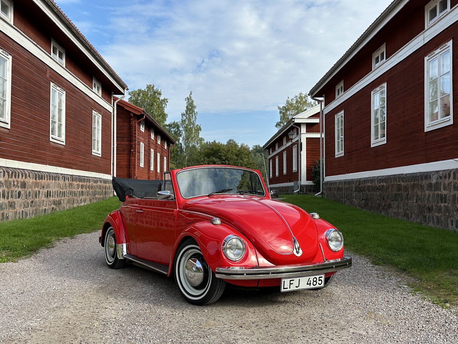 Exteriörbild på 1971 Volkswagen beetle 1302 cabriolet