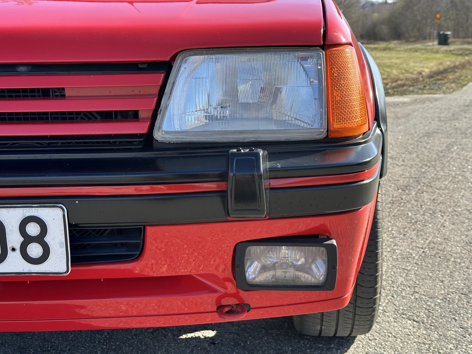 Exterior image of 1989 Peugeot 205 GTI
