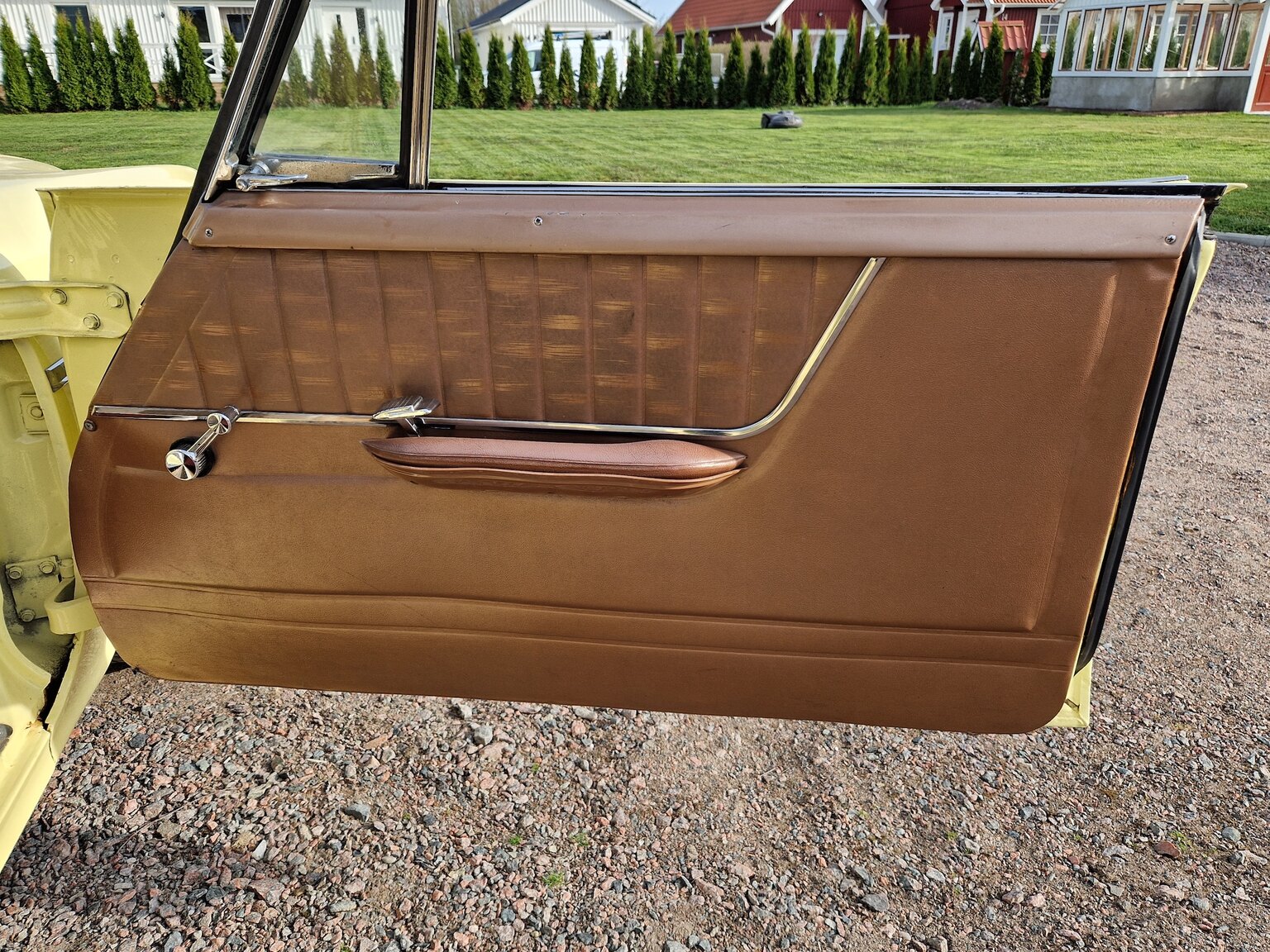 Interiörbild 1961 Chrysler Windsor Coupé