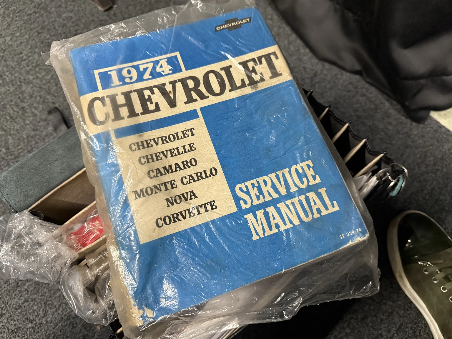 Documentation for 1974 Chevrolet Corvette Stingray