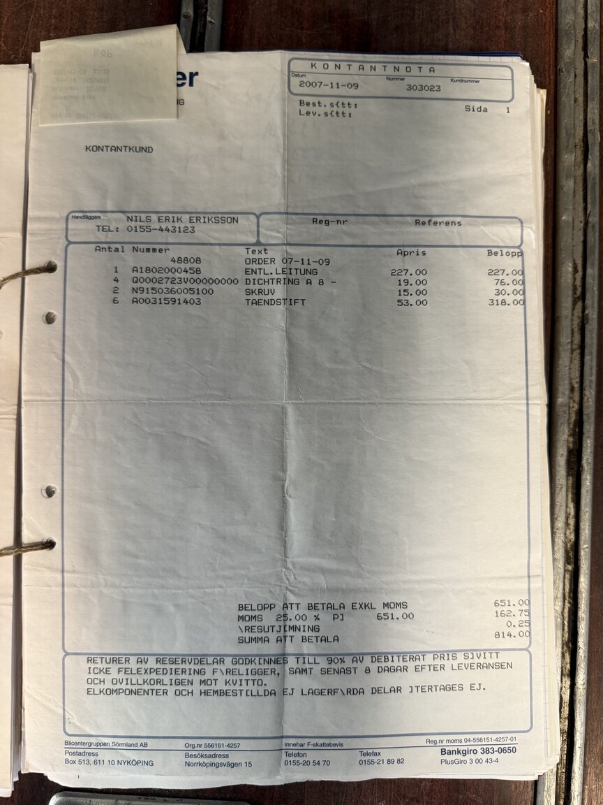 Documentation for 1967 Mercedes-Benz 230 Safari