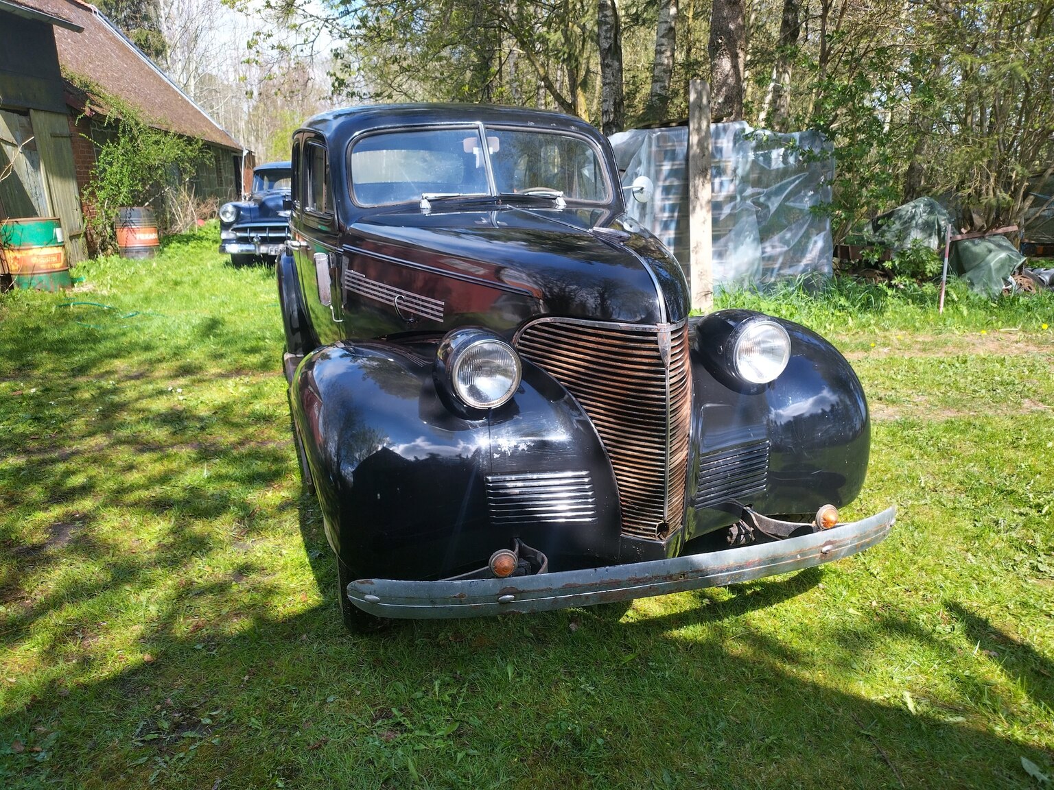 Exteriörbild på 1939 Chevrolet Master De Luxe Sedan Sport