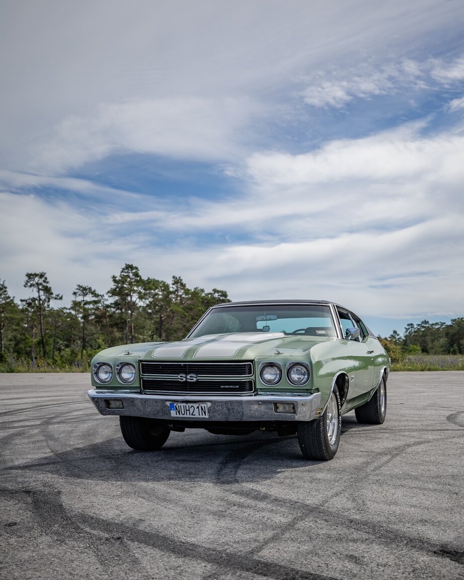 Exteriörbild på 1970 Chevrolet Chevelle SS
