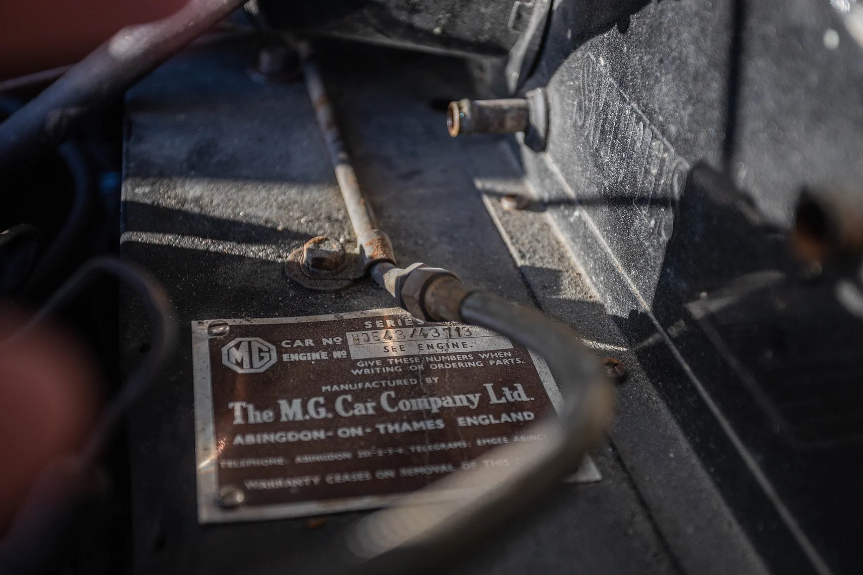 Image of 1958 MGA 1500 Roadster mechanics (7)