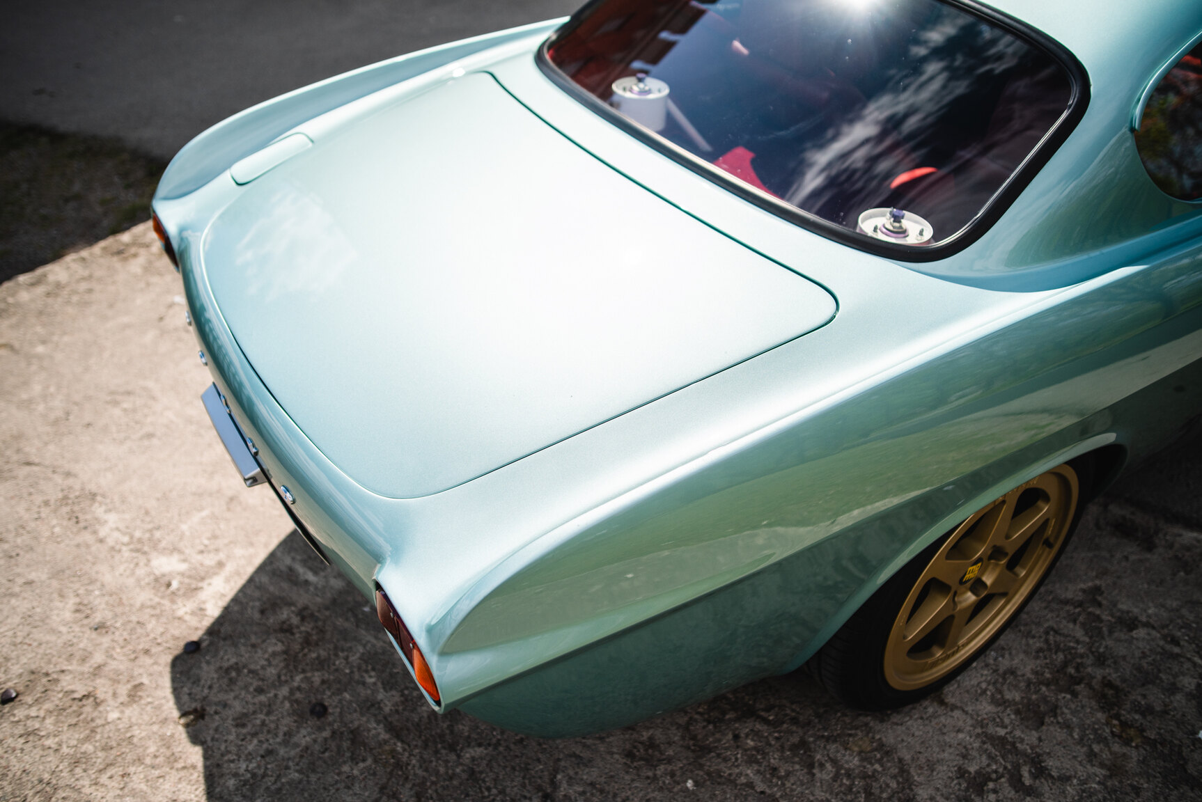Exteriörbild på 1966 Volvo P1800 V8 Custom