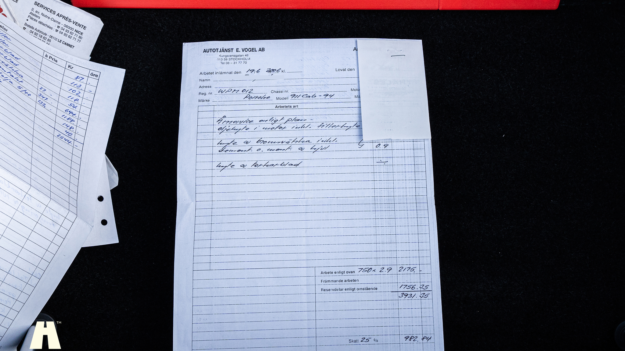 Dokumentation, 1994 Porsche 993 Cabriolet (43)