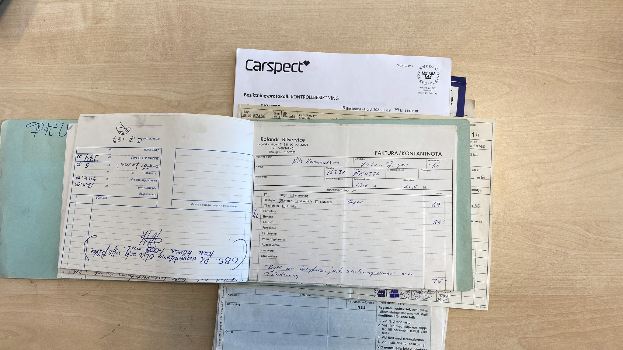 Documentation for 1966 Volvo Amazon (22)