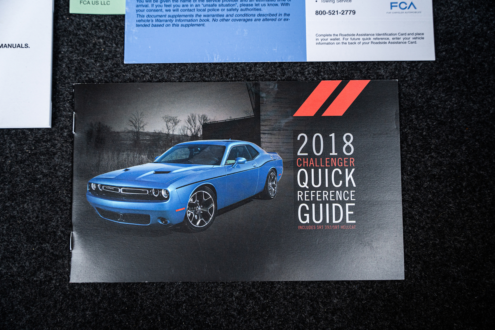 Dokumentation, 2018 Dodge Challenger Wide Body