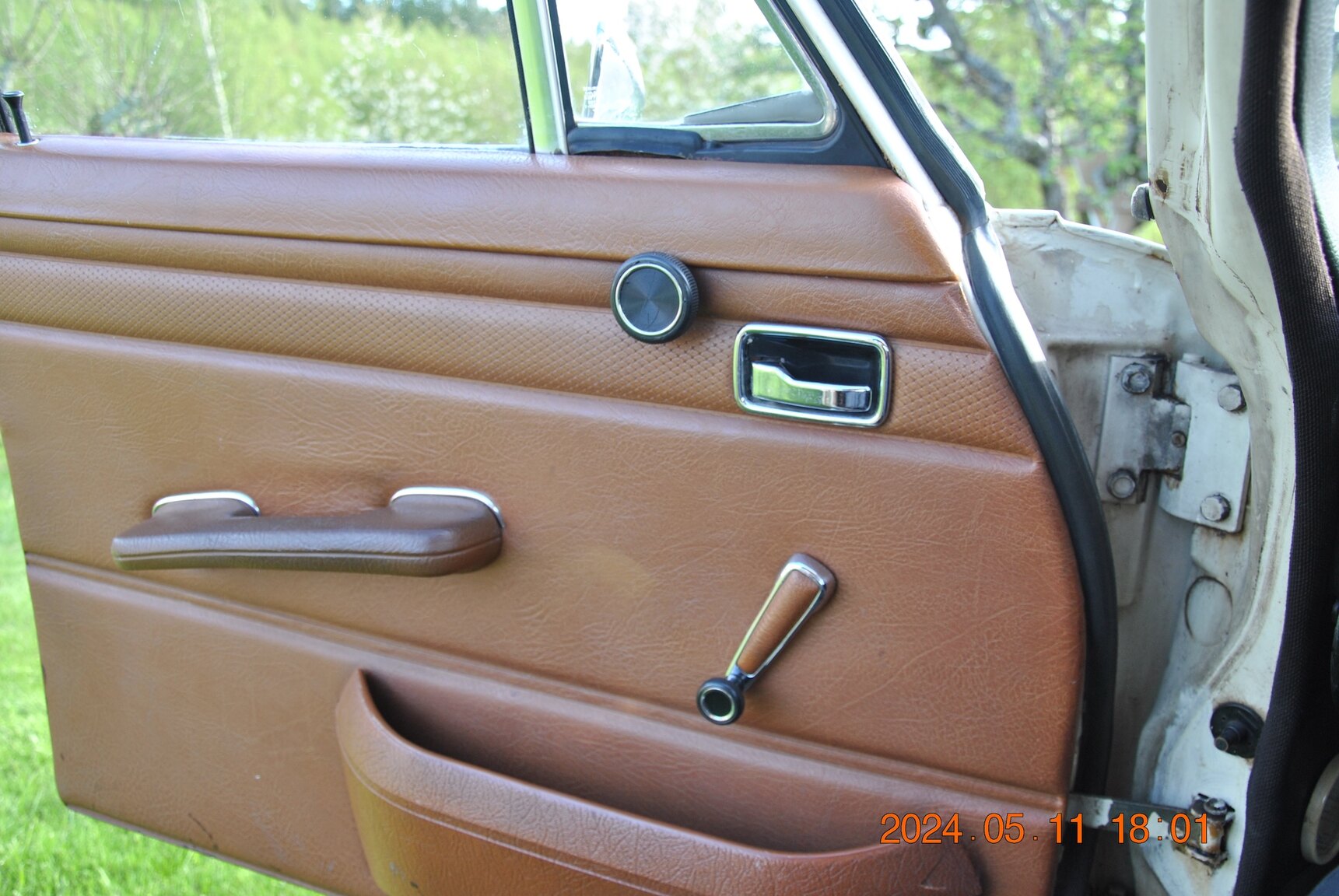 Interiörbild 1971 Mercedes-Benz 220D