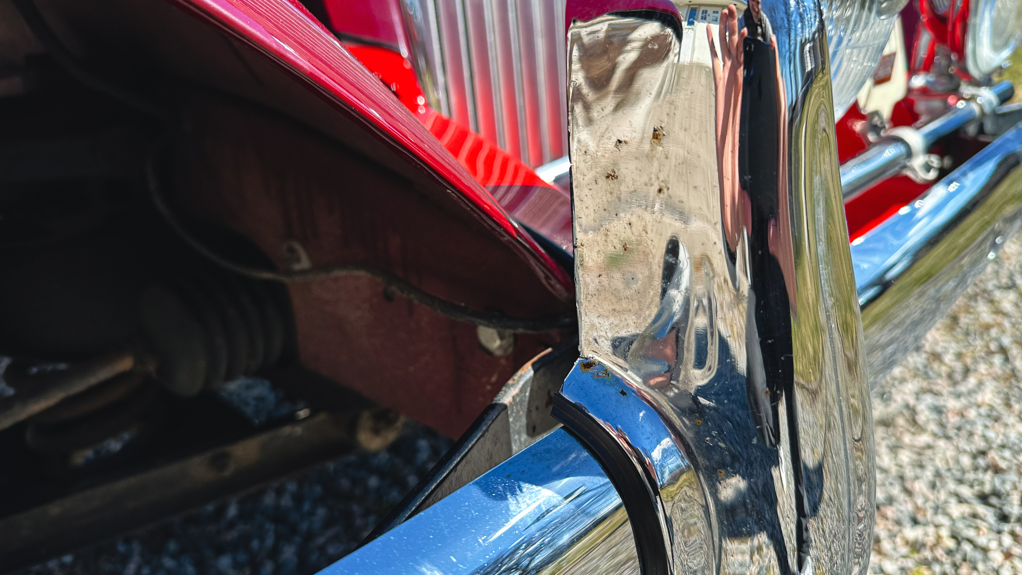 Aussenfoto 1951 MG TD MIDGET