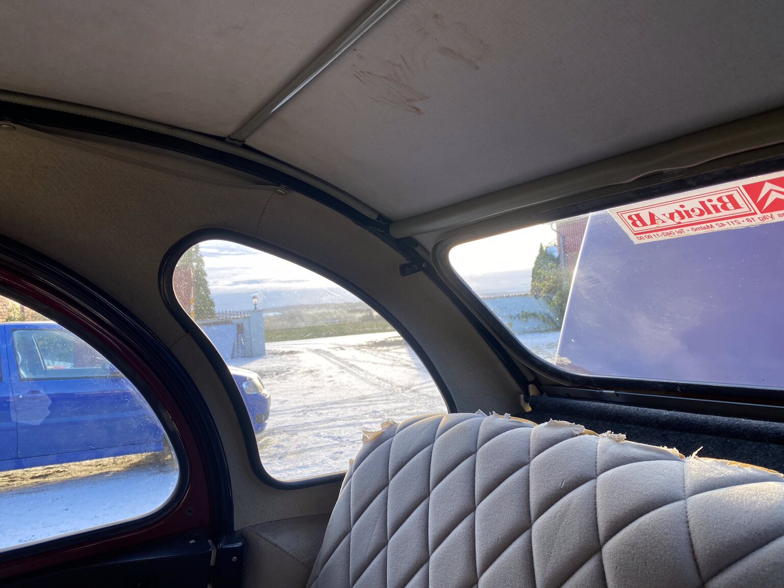 Innenraumfoto von 1986 Citroën 2CV6 Charleston