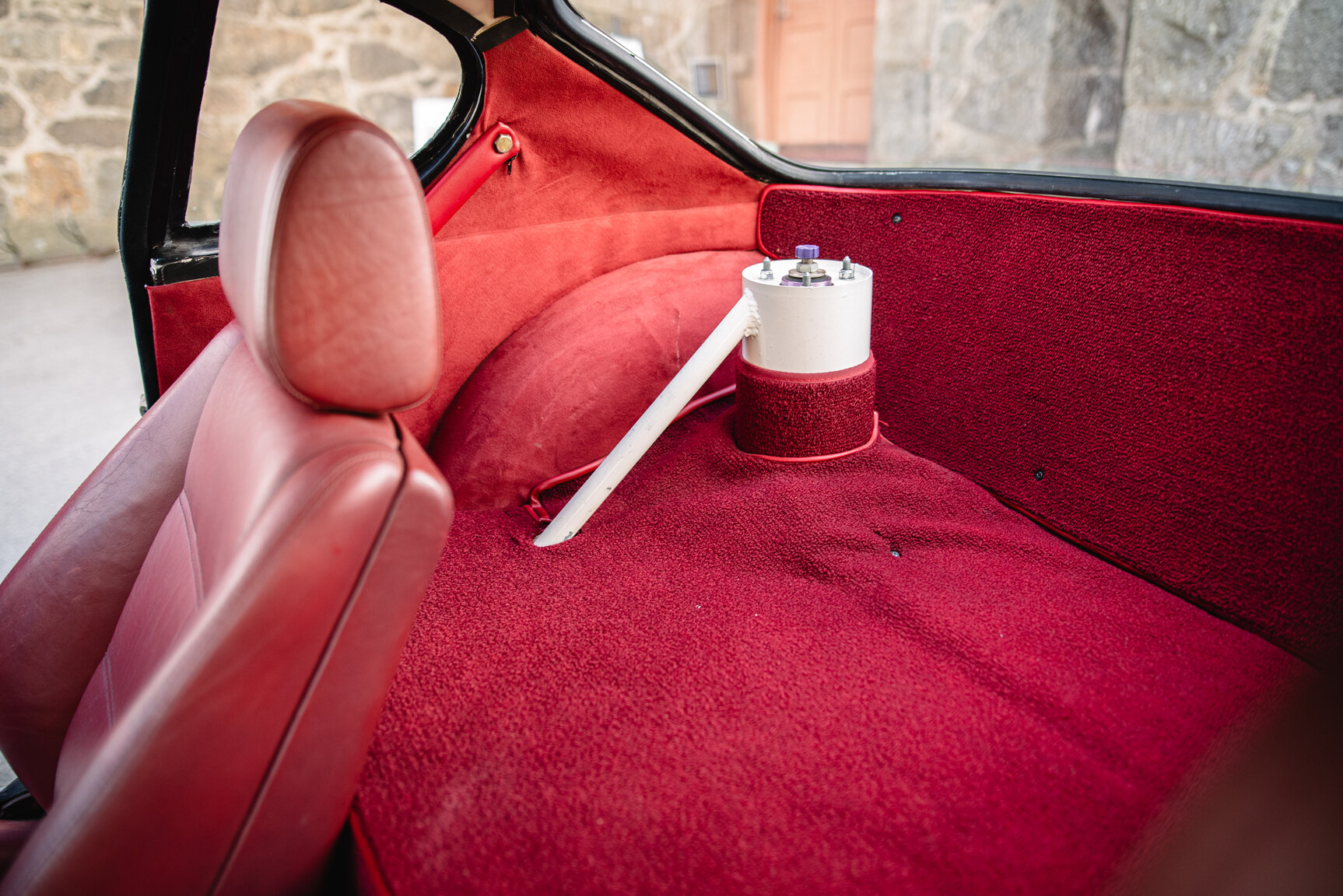 Interiörbild 1966 Volvo P1800 V8 Custom