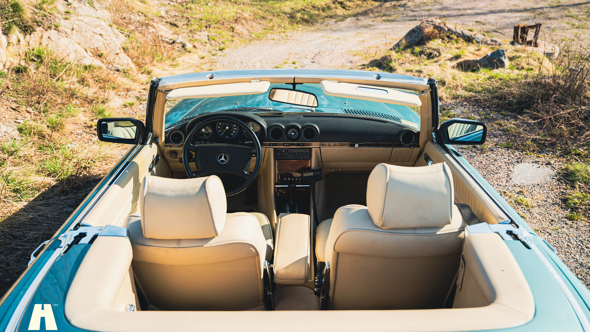 Interiörbild 1985 Mercedes-Benz 380 SL