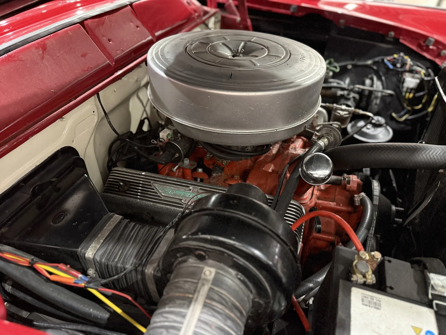 1956 Ford Fairlane Sunliner V8 5.1 (17), Mekanik