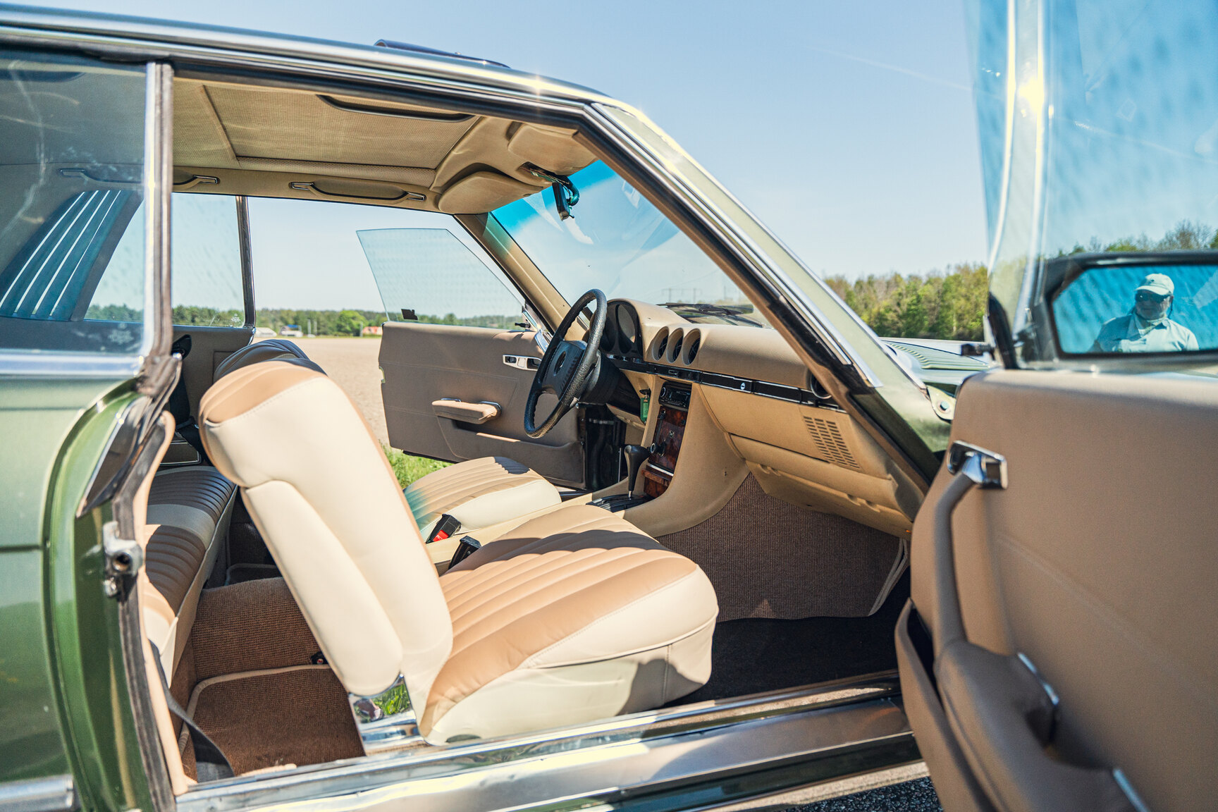 Interiörbild 1976 Mercedes-Benz 450 SLC (4)