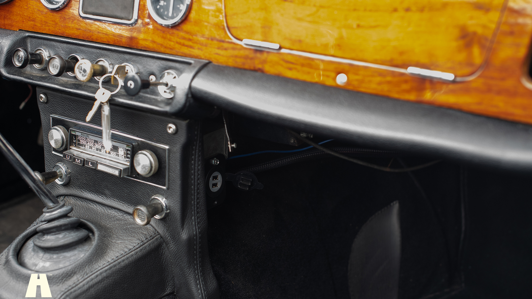 Interior image of 1966 Triumph TR4 A